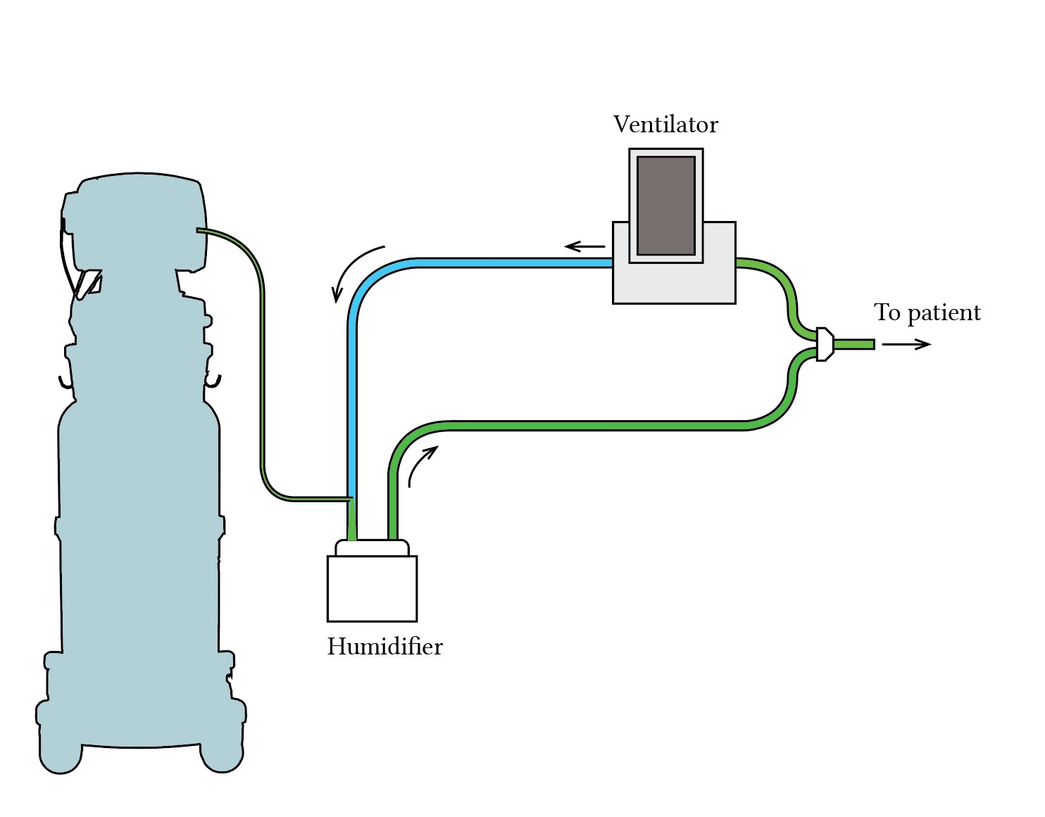 crude diagram of the inomax circuit