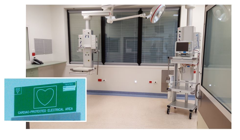 Safe environment for CVC insertion